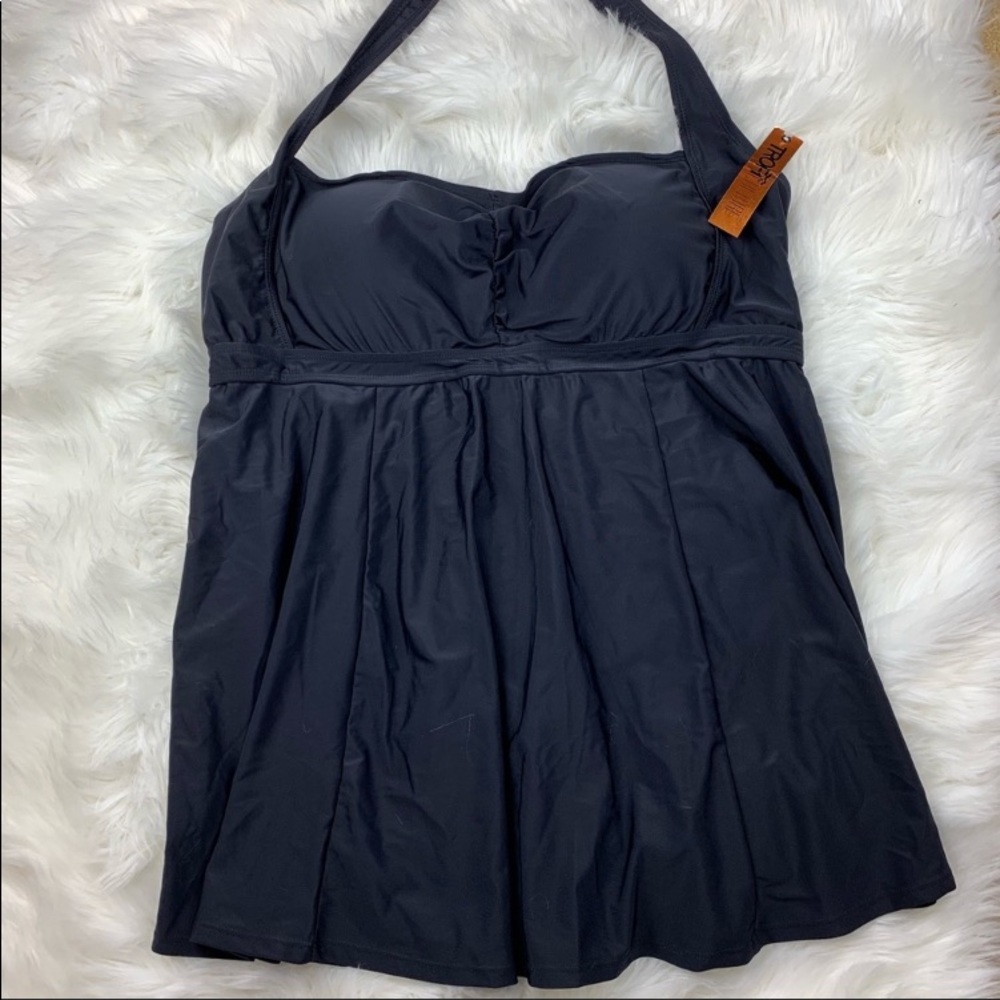 Swimsuits for all Tropiculture black swimsuit NWOT - Picture 2 of 7